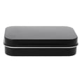 thumbnail image 1 of Storage Box Small Jewelry Candy Coin for Key Organizer Tin Flip Black Gifts Seal Black, 1 of 4