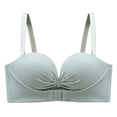 thumbnail image 2 of Ropa interior sin tirantes para mujer, pecho pequeño, push-up, antideslizante, anticorro, sin marcas, sin tirantes, parte superior de tubo, interior invisible, hermoso sujetador en la espalda, 2 of 2