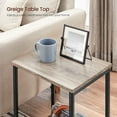 thumbnail image 4 of Side Table Small End Table Nightstand for Living Room Bedroom Office Bathroom Greige and Black, 4 of 6