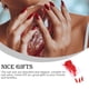thumbnail image 5 of Vogacara 1 Juego de prensa en las uñas, palo largo de almendra, cobertura completa, calcomanías de arte puntiagudas, suministros de salón, Type4 NO4, 5 of 6