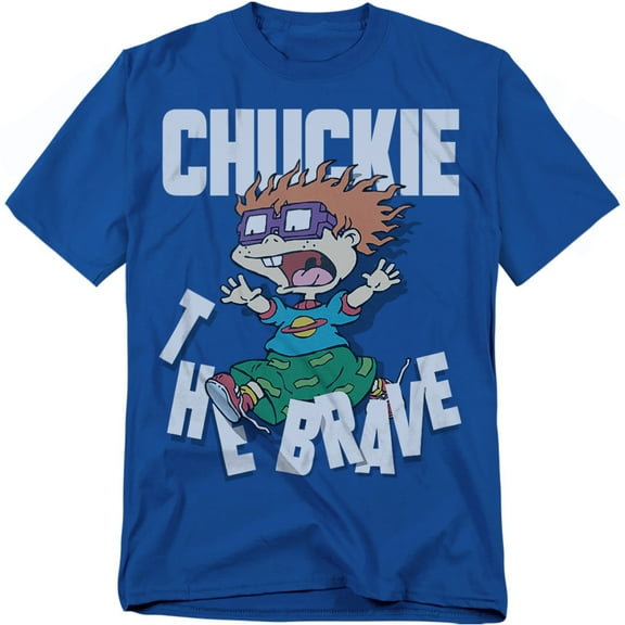 Rugrats T-Shirt Chuckie The Brave Unisex Graphic Tee for Men & Women