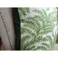 thumbnail image 2 of Thomas Collection Green White Fern Luxury Throw Pillow - 11153, 2 of 4