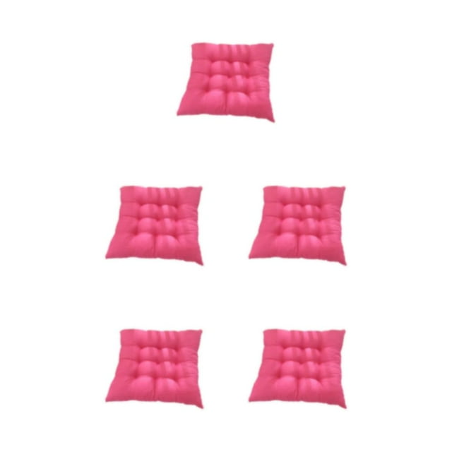 serony Waterproof Seat Cushion For Outdoor Activities Breathable Polyester Fabric Pearl Filling Polyester Fabric Is roseo 5Set