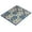 Blue Grids, variant on Tnarru Washer and Dryer Cover Table Pad Multipurpose Appliance Mat Absorbent Countertop Protector Anti Slip Dustproof Tech Fabric Rubber Suitable for Laundry Room Utility Pet Floor Blue Grids