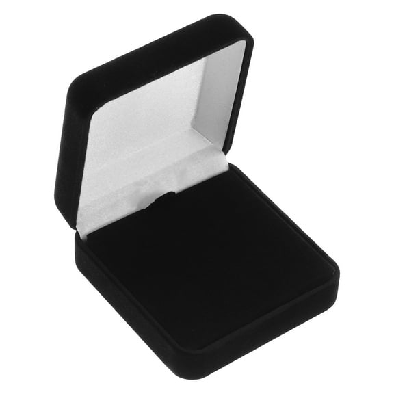 VORCOOL Spacious Black Jewelry Display Storage Box for Medals Pins and Rings