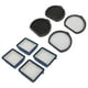 thumbnail image 2 of Filtros De Repuesto Para Aspiradora, Silicona ABS Que Captura Partículas Finas, Filtrado De Polvo, 4 Piezas, Kit De Filtros De Aspiradora De Ajuste Perfecto Para Mantenimiento, 2 of 7