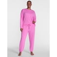 thumbnail image 2 of Joyspun Women's Fleece Sleep Pull On Jogger, Sizes XS to 3X, 2 of 6