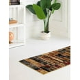 thumbnail image 4 of Unique Loom Saturn Collection Area Rug - Vue (2' 2" x 9' Runner Multi/Beige), 4 of 12