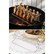 Stainless Steel Chicken Leg Cooker Wing Rack
