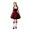 Wine, variant on FUZHIQ Girls Halloween Party Fancy Outfit Bavarian Oktoberfest Traditional Dress Kids German Dirndl Dress Festival Fashion Casual Dresses