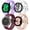 White/Pink Sand/Wine Red/Light Purple(4Pack), variant on Silicone Sport Replacement Watch Band for Samsung Galaxy Watch 5/Watch 5 Pro,20mm Soft Adjustable Strap for Galaxy Watch 4/Galaxy Watch 4 Classic Women Men
