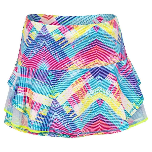 Lucky In Love Girls` Plaid About You Tennis Skort ( X-Small Multi ...