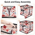 thumbnail image 4 of Eiffel Tower Foldable Storage Cubes with Handle, 10.8"x10.5"x10.6", Large Capacity Storage Basket Containers, 4 of 6