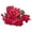 Red, variant on Artificial Begonia Flowers, Outdoor Fake Flowers for Decoration, UV Resistant No Fade Faux Silk Plants Garden Porch Window Box Decor, 1 Pcs, 11.0 Inches