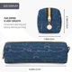 thumbnail image 3 of Fotbe Shark Estuche para Lápices de Cuero con Estampado, Estuche con Cremallera Resistente, Organizador Compacto y Elegante para Papelería, 3 of 7