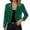 A-Green, variant on JHHLSF Women's Sequin Jacket Open Front Mesh Bolero Cardigan long sleeve Sheer Cropped Casual Party Coat Red,M