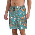 thumbnail image 2 of Balery Cute Conch Traje de Baño Estilo Hawaiano para Hombre, Shorts de Secado Rápido con Bolsillos-X-Large, 2 of 6