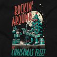 thumbnail image 2 of Rocking Around The Christmas Tree Crewneck T Shirts Boy Girl Brisco Brands S, 2 of 6