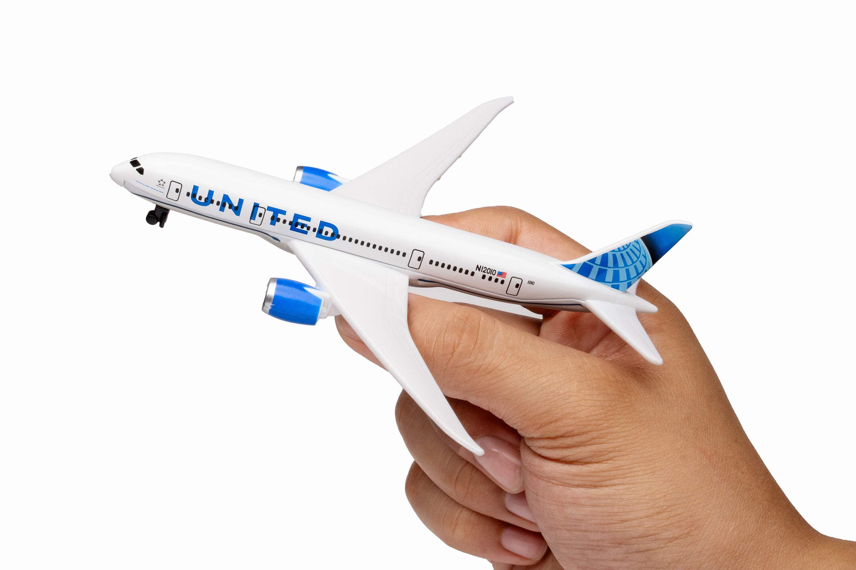 DARON RT6264-2 UNITED Airlines Boeing 787 Die Cast Model Plane