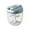 Sky Blue, variant on Meat Grinders for Home Use, Garlic Chopper, Crushed Fruits, Vegetables, Manual Pull Food Processor with Pull String, Mixing Maple Leaves Spare Cutting Pieces, Kitchen Hand Food Shredder (Sky Blue)