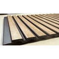 thumbnail image 4 of MG-2018 Mini Tambour Slats Maple 94.5 in x 12 in Polystyrene Wood Slat Walls (78.8 Sq.ft / Pack) - 10 Pieces, 4 of 6