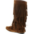 thumbnail image 3 of Womens 28-MUDD55 Closed Toe Mid Calf Knee High Mocassin Flat Boot, 3 of 4