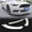 Painted White, variant on Stay Tuned Performance For 15-17 Ford Mustang Unpainted Black Front Bumper Body Kit Spoiler Lip 3PCS