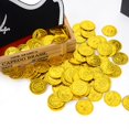 thumbnail image 4 of Monedas de oro de piratas para niños Casa de los Tesoros 50 piezas decoración de Halloween accesorios de tesoro, 4 of 4