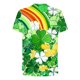 thumbnail image 5 of Tops para hombre, blusas y camisas de manga corta con cuello redondo para hombre, jersey informal con cuello redondo estampado para hombre, pantalones cortos deportivos para fitness, blusa de poliéste, 5 of 5