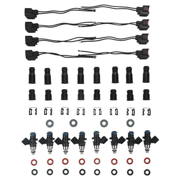 DeatschWerks 16U-LS-0700-8 LS 700cc Injector Kit - Set of 8