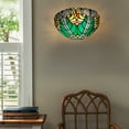 thumbnail image 6 of Tiffany 12'' Wall Sconce Stained Glass Sconces 1 Light Victorian Style Handmade Wall Light, 6 of 7