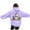 Purple, variant on Kaprioy Oversized Sweatshirt For Women Christmas Snowman Pattern Christmas Colorful Winter Sweatshirt Fall Fashion Long Sleeve Clothing Pink, M