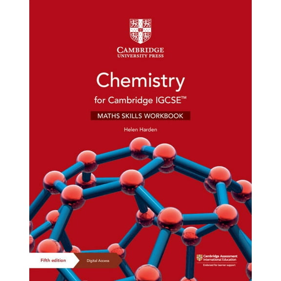 Cambridge International Igcse Chemistry for Cambridge Igcse(tm) Maths Skills Workbook with Digital Access (2 Years), (Paperback)