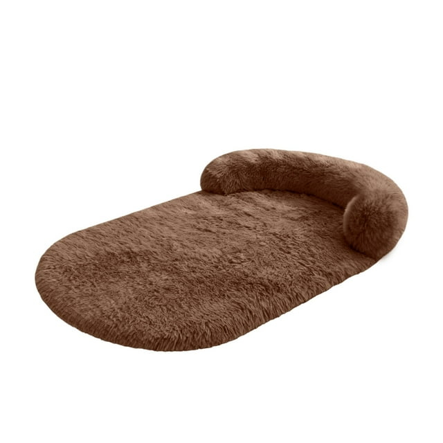 Hearth & Gear Orthopedic Calming Dog Bed For Large Dogs Memory Foam Bolster Dog Sofa With Removable Washable Cover & Non Bottom – Egg Crate Design For Comfort 1pc