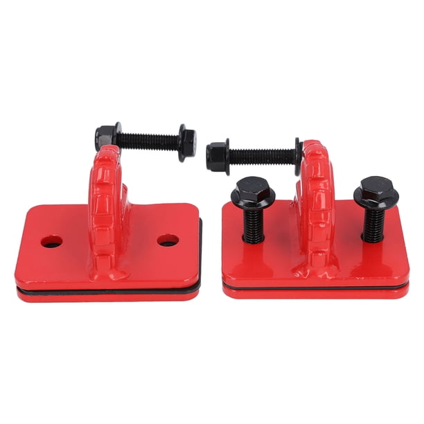 Juego De Ganchos Para Cubo De Tractor De Alta Resistencia Con Acero De Grado 70 De 3/8 Pulgadas, Capacidad De Carga De 7500LBS Para Remolque RV UTV