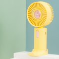 thumbnail image 2 of Bgsha 1PC Portable Small USB Charging Fan Summer Outdoor Travel Handheld Fan Cooler Home Dormitory Office Decoration Fan, 2 of 5