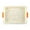 Yellow, variant on Silicone Square Cake Pan - Non-Stick, High Heat Resistance (-40~230℃) - for Baking/Bread, Dishwasher Safe, Colorful, Thickened Handle