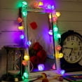 thumbnail image 2 of DYstyle LED Rose Flower String Fairy String Lights Artificial Flowers Lights Decorations For Christmas Anniversary Birthday Garden Party, 2 of 4