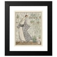 thumbnail image 2 of Paul Zenker 20x24 Black Modern Framed Museum Art Print Titled - The Thorny Cactus; Evening Dress, Garnished with Lace ‘A La Marechale’ (1921), 2 of 5