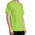 thumbnail image 3 of Hanes Short Sleeve Crewneck Men's Multicolor T-Shirt, Mix Bulk Tee, Essential-T, XL, 12 Pack, 3 of 5