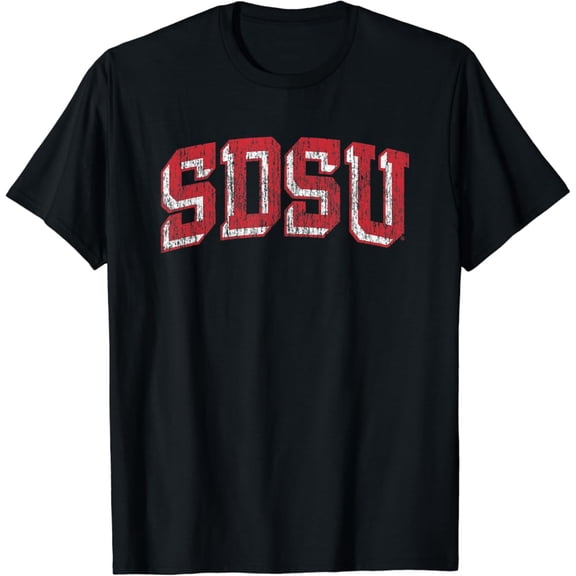 San Diego State Aztecs Retro Arch T-Shirt, Vintage Birthday Gift