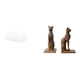 thumbnail image 1 of Cesta de almacenamiento,Cesta organizadora de almacenamiento de cocina colgante de alambre,Organizador de pared para baño con cesta de almacenamiento de alambre,Figura de mesa,Estatua de gato, 1 of 8