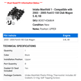 thumbnail image 2 of Intake Manifold 1 - Compatible with 2003 - 2005 Ford E-150 Club Wagon 5.4L V8 2004, 2 of 2