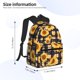 thumbnail image 2 of Easygdp Vintage Black White Plaid Sunflowe Mochila Casual para Portátil, Mochila para Escuela, Viajes, Negocios, 2 of 6