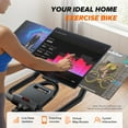 thumbnail image 5 of MERACH Exercise Bike Magnetic Indoor Cycling Bike with 350lbs Weight Capacity & 40 lbs Flywheel LED Monitor Free APP, Stationary Bike for Cardio Workout, 5 of 7
