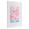 thumbnail image 3 of Snap 11"x14" White Wall Picture Frame - Single White Mat - Matted for 8"x10" Image - Rectangular White Poster Frame, 3 of 11