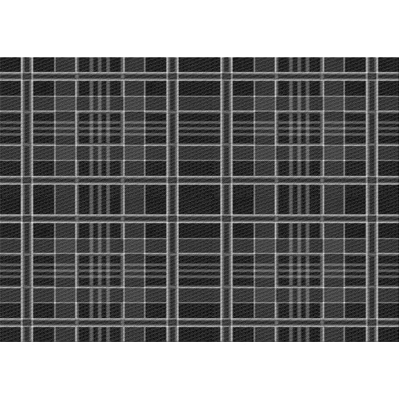 Ahgly Company Machine Washable Indoor Rectangle Transitional Smokey Gray Area Rugs, 5' x 7'