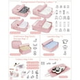 thumbnail image 2 of Compression Packing Cubes 11 Set, Suitcase Organizers, Luggage Organizer Bags for Storage, Extendable Packing Cubes for Travel Compression, Travel Essentials, 2 of 8