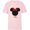 Soft Pink, variant on Disney Minnie Mouse Tía Aunt Red Bow Family Día de la Madre - Short Sleeve T-Shirt for Kids - Customized-White