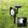 thumbnail image 2 of Foco de luz LED alimentada por energía Solar Bombilla Ultra brillante Tmvgtek iluminación de suelo exterior para jardín camino Patio 3 LED, 2 of 3